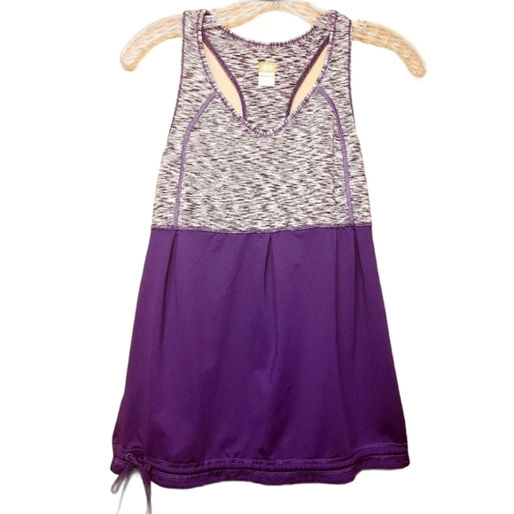 Lucy | Women's Lucy Tech Small Colorblock Racerback Tank Top (Size Small) - Picture 1 of 11